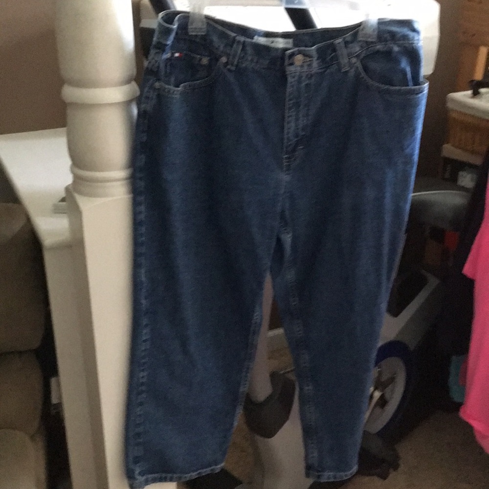 Tommy Hilfiger Capri bluejeans.